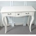 White Dressing Table, Vanity Mirror, Stool and 2 Bedside Tables Shabby Chic My Sweet Valentine